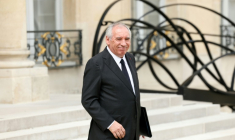 Le Premier ministre François Bayrou à la sortie du Conseil des ministres à l'Elysée, le 23 juillet 2025 à Paris ( AFP / Alain JOCARD )