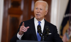 Le président américain Joe Biden à la Maison Blanche à Washington