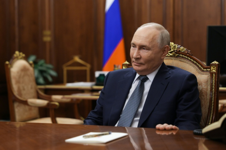 Le président russe Vladimir Poutine à Moscou, le 22 septembre 2026 ( POOL / Vyacheslav PROKOFYEV )