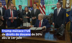 Trump concentre ses foudres commerciales sur l'Union européenne