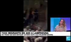Lampedusa : afflux record de migrants sur l'île italienne