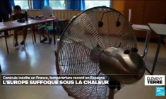 La France et le sud de l'Europe étouffent sous des températures extrêmes
