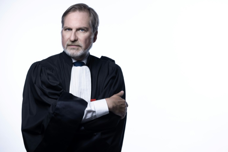 L'avocat Patrice Spinosi à Paris, le 23 mai 2025 ( AFP / JOEL SAGET )