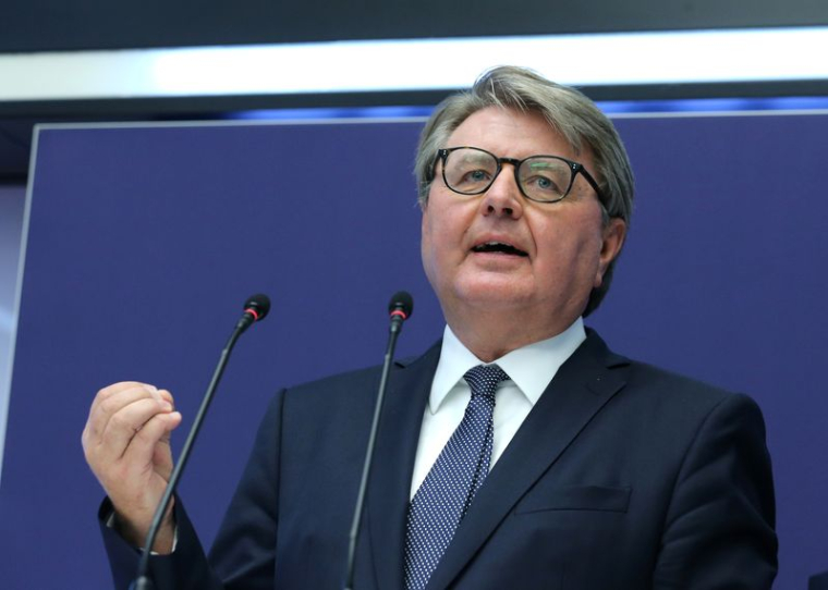 Le PDG de Deutsche Börse, Theodor Weimer