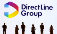 FILE PHOTO: FILE PHOTO: Illustration shows Direct Line Group logo