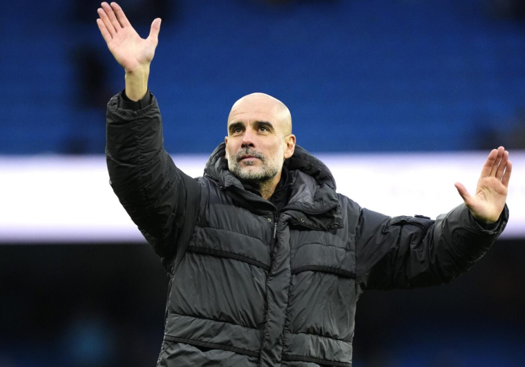 Pep Guardiola se moque complètement du classement de Premier League