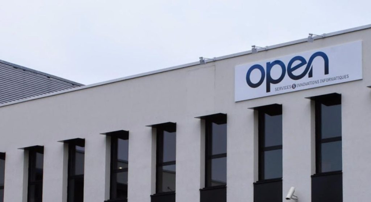 Le site Groupe Open, à Rennes. (© Groupe Open)