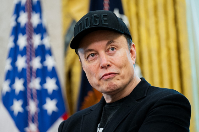 Elon Musk à Washington, aux États-Unis, le 30 mai 2025. ( AFP / ALLISON ROBBERT )