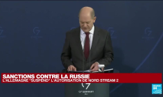 Sanctions contre la Russie : l'Allemagne suspend l'autorisation du gazoduc Nord Stream 2