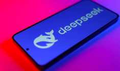 Le logo de Deepseek est visible sur cette illustration