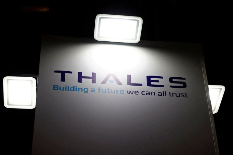 Le logo du groupe français Thales