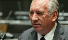 François Bayrou devant la commision d'enquête parlementaire de l'Assemblée nationale, le 14 mai 2025 ( AFP / Alain JOCARD )