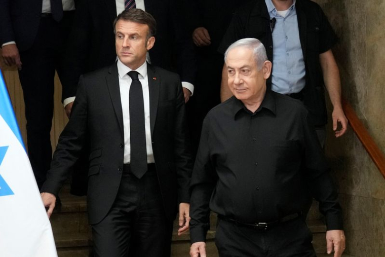 Macron et Netanyahu à Jérusalem