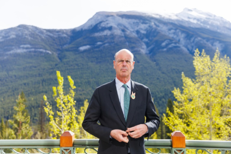 Le ministre français des Finances Eric Lombard lors du G7 Finances à Banff, en Alberta, le 22 mai 2025 au Canada ( AFP / Cole Burston/ )