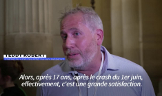 Crash du Rio-Paris: réactions de familles à la condamnation d'Airbus et Air France