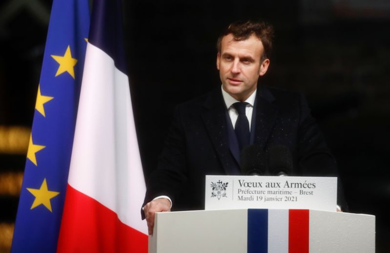 LA FRANCE VA POUVOIR "AJUSTER SON EFFORT" AU SAHEL, DIT MACRON AUX ARMÉES
