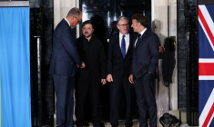 Les dirigeants de l'E3 et le président ukrainien Zelenskiy se rencontrent à Londres