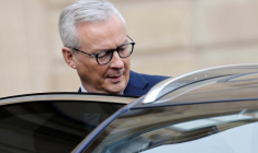 Bruno Le Maire à Paris, le 8 novembre 2023. ( AFP / LUDOVIC MARIN )