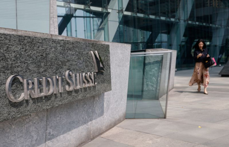 Un immeuble Credit Suisse à Hong Kong
