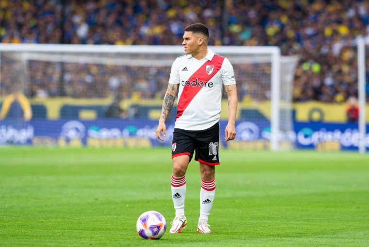 Juan Quintero repose ses bagages à River Plate