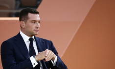 Le président du Rassemblement national Jordan Bardella, le 28 août 2025 à Paris ( AFP / Thibaud MORITZ )