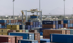 Vue générale du port de Berbera, sur le golfe d'Aden, au Somaliland, le 18 février 2026 ( AFP / Tony KARUMBA )