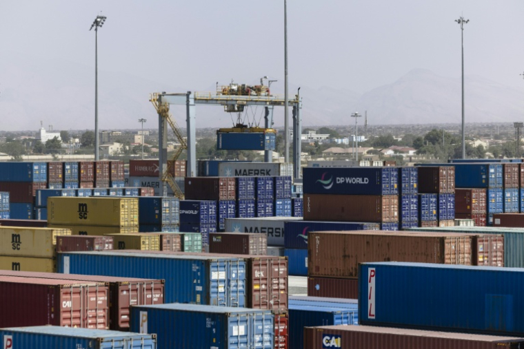 Vue générale du port de Berbera, sur le golfe d'Aden, au Somaliland, le 18 février 2026 ( AFP / Tony KARUMBA )