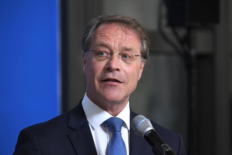 Le président de la CPME, François Asselin. ( AFP / ERIC PIERMONT )