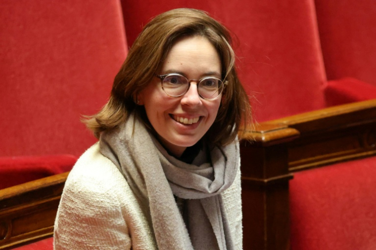 La ministre des Comptes publics, Amélie de Montchalin, à l'Assemblée nationale, le 7 janvier 2026 à Paris ( AFP / Ludovic MARIN )