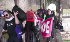 Biennale de Venise: manifestation pro-palestienne contre la présence d'Israël