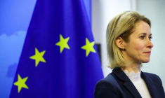 La haute représentante de l'UE pour les affaires étrangères et la politique de sécurité, Kaja Kallas