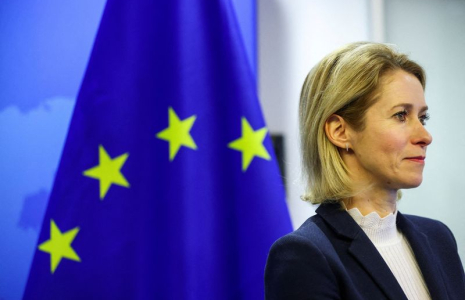 La haute représentante de l'UE pour les affaires étrangères et la politique de sécurité, Kaja Kallas