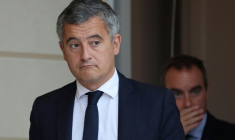 Le ministre de la Justice Gérald Darmanin et le Premier ministre Sébastien Lecornu à la sortie du Conseil des ministres le 10 juin 2026 à Paris ( AFP / Ludovic MARIN )