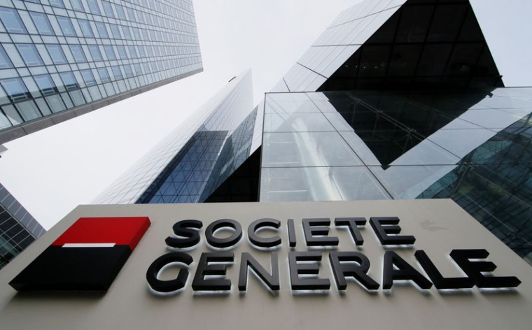 Le siège de la Société Générale dans le quartier de La Défense