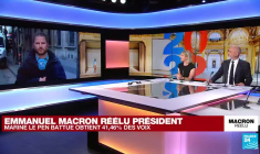 Marine Le Pen, battue à l'élection présidentielle, obtient 41,46 % des voix