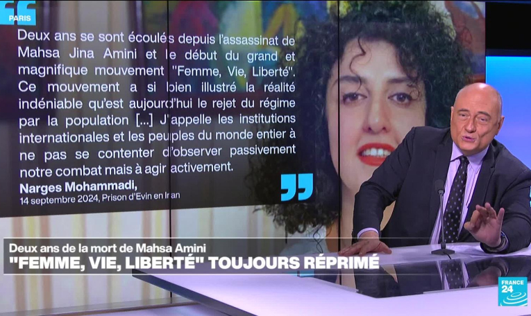 Deux ans après la mort de Mahsa Amini, le mouvement "femme, vie, liberté" toujours réprimé