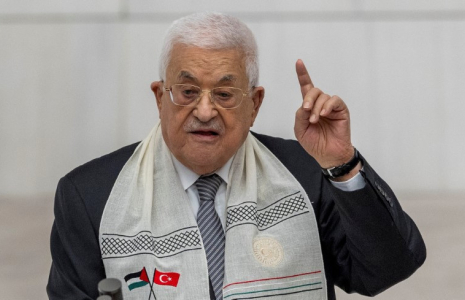 Le président palestinien Abbas s'adresse au parlement turc à Ankara