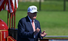 Donald Trump à la Maison Blanche, à Washington, le 8 septembre 2026 ( AFP / Alex WROBLEWSKI )