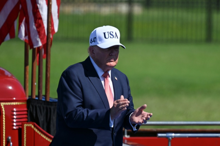 Donald Trump à la Maison Blanche, à Washington, le 8 septembre 2026 ( AFP / Alex WROBLEWSKI )