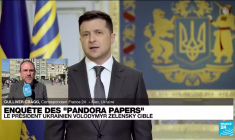 "Pandora papers": le président ukrainien Volodymyr Zelensky ciblé
