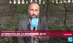 Arthur Dénouveaux, rescapé du Bataclan : "J'essaie de ne pas avoir d'attentes vis-vis des accusés"