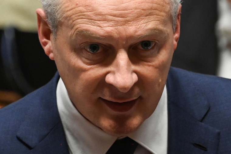 Bruno Le Maire, le 3 novembre 2022, à l'Assemblée nationale ( AFP / ALAIN JOCARD )