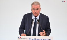 Michel Picon à Paris le 16 octobre 2023. ( POOL / MIGUEL MEDINA )