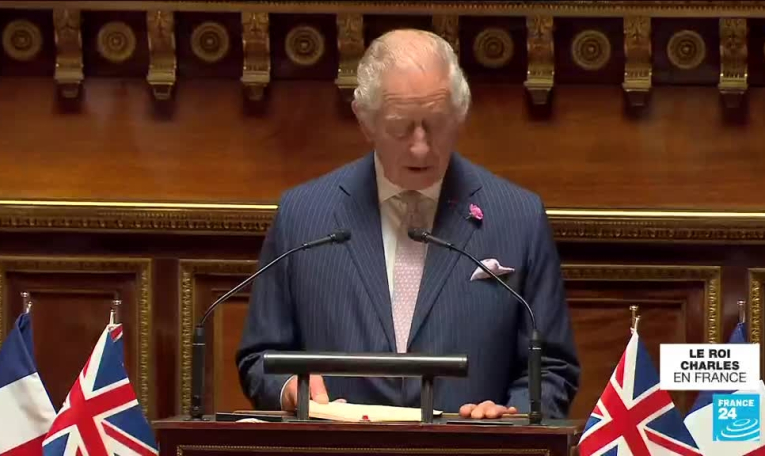 Charles III au Sénat : "Le Royaume-Uni sera toujours l'un des meilleurs amis de la France"