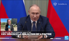 Vladimir Poutine investi pour un 5e mandat : les réactions à Sloviansk dans l'est de l'Ukraine