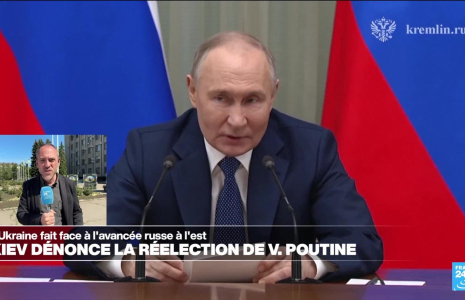 Vladimir Poutine investi pour un 5e mandat : les réactions à Sloviansk dans l'est de l'Ukraine