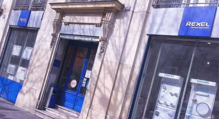 boutique Rexel (crédit photo : L. Grassin )