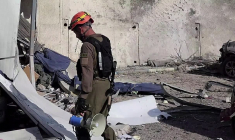 Israël : les services d'urgence sécurisent les lieux d'une attaque du Hezbollah