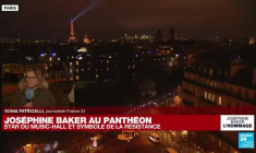 Joséphine Baker au Panthéon : "Me revoilà Paris" retentit pour lancer la cérémonie