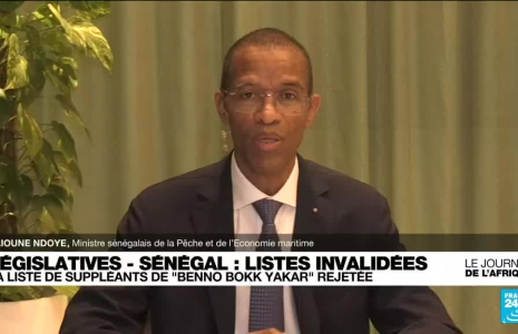 Législatives au Sénégal : le ministre de la Pêche et de l'Economie maritime sur France 24